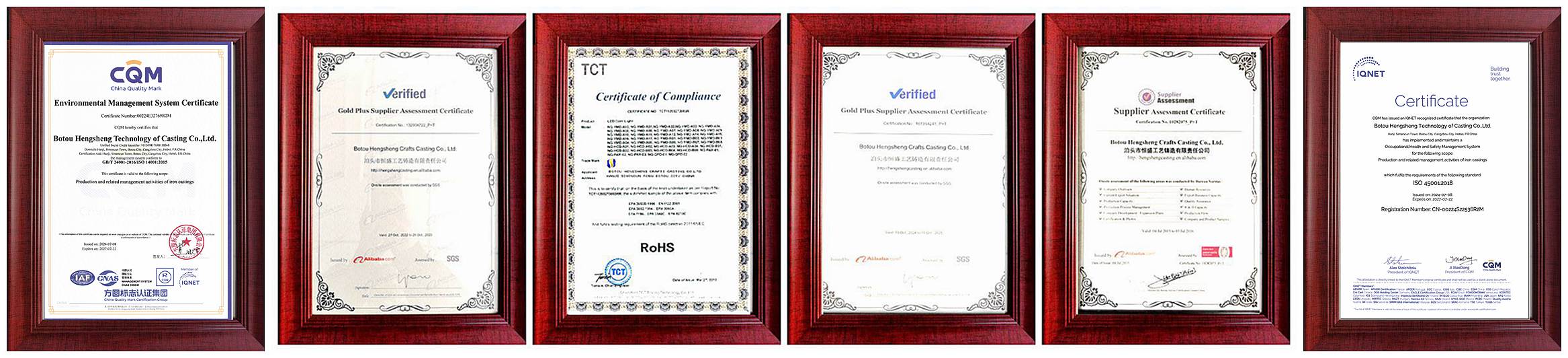 ISO 9001:2015 Certificate