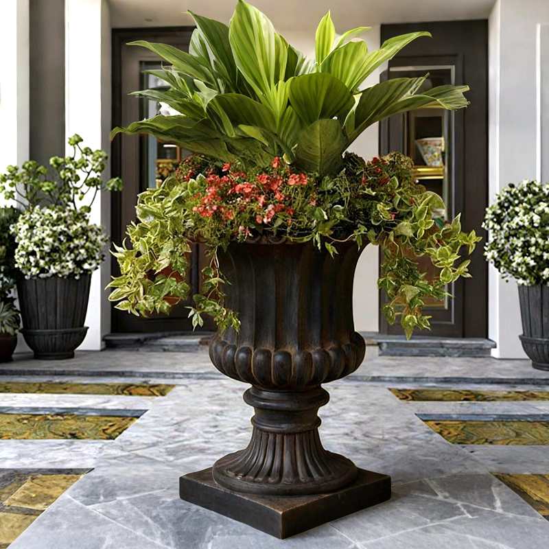 Classic Pedestal Garden Pots