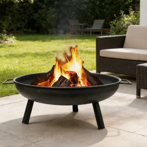 HS-F003 Vintage Cast Iron Portable Fire Pit