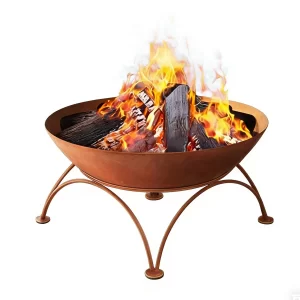 HS-F002 Durable Cast Iron Fire Pit for Memorable Outdoor Gatherings - Product view