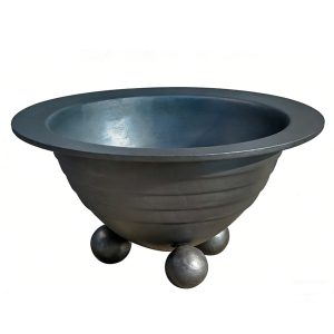 Classic Cast Iron Bowl Planter HS-P006: Timeless Style for Gardens - Product view