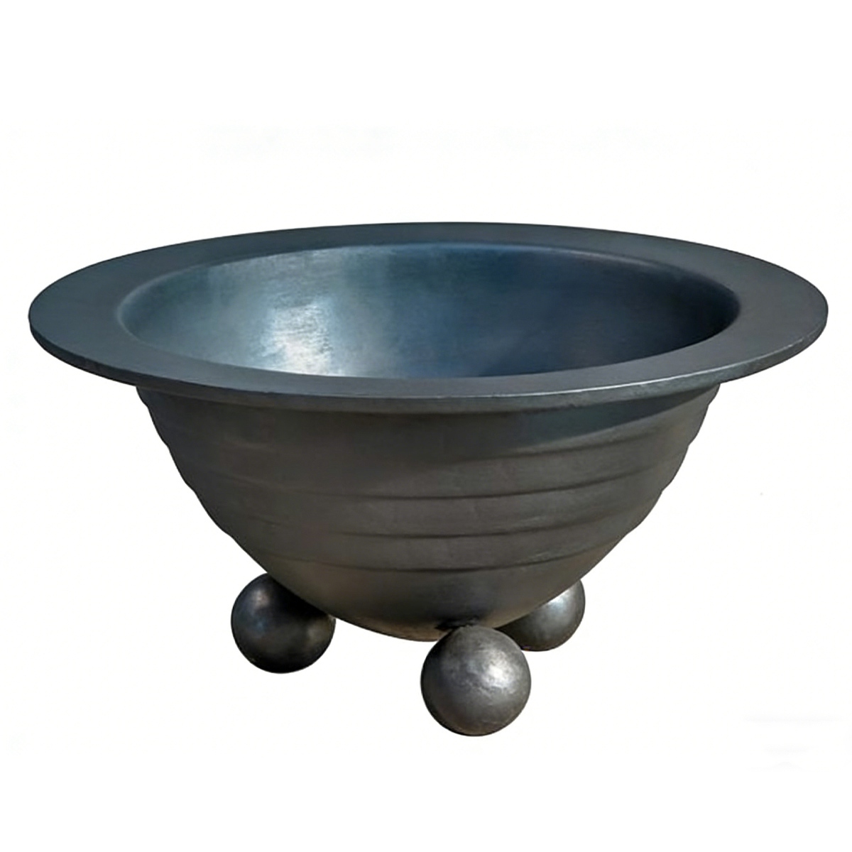Classic Cast Iron Bowl Planter HS-P006: Timeless Style for Gardens