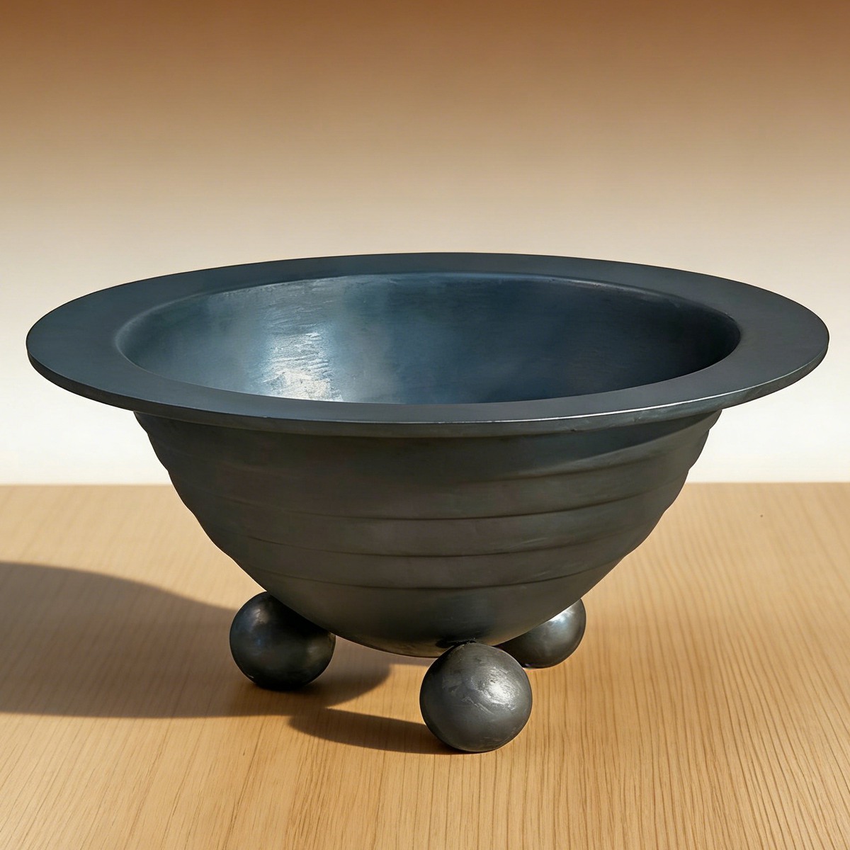 Classic Cast Iron Bowl Planter HS-P006: Timeless Style for Gardens, cast iron planter, bowl planter, outdoor garden decor