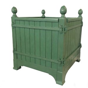 Classic Square Cast Iron Planter HS-P005 for Timeless Gardens - Product view
