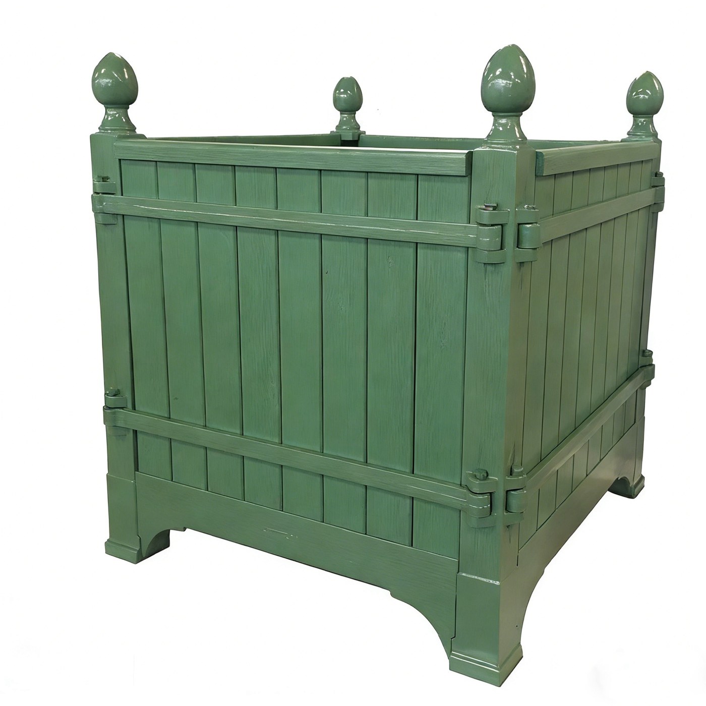 Classic Square Cast Iron Planter HS-P005 for Timeless Gardens