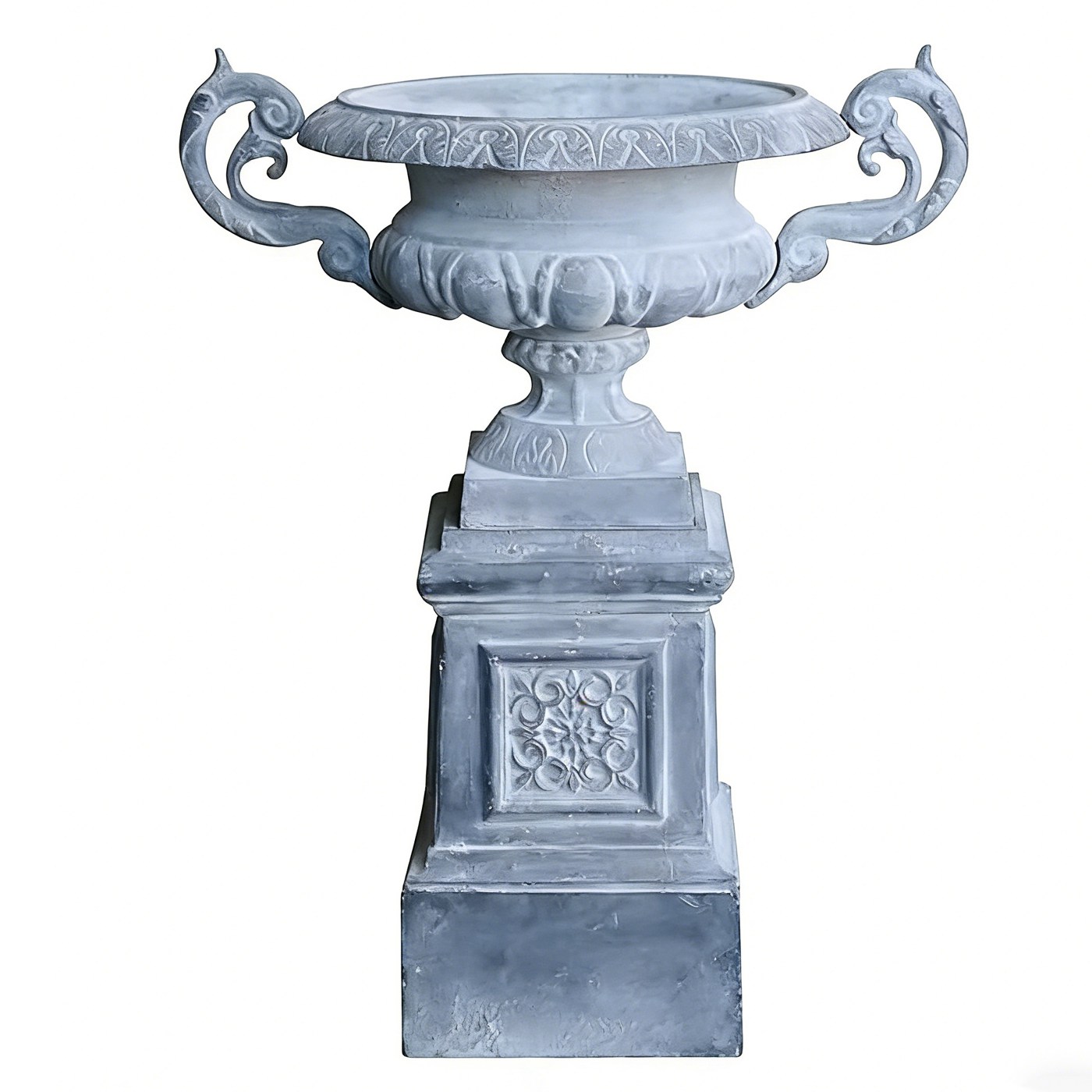 European Classical Cast Iron Planter HS-P007 with Pedestal
