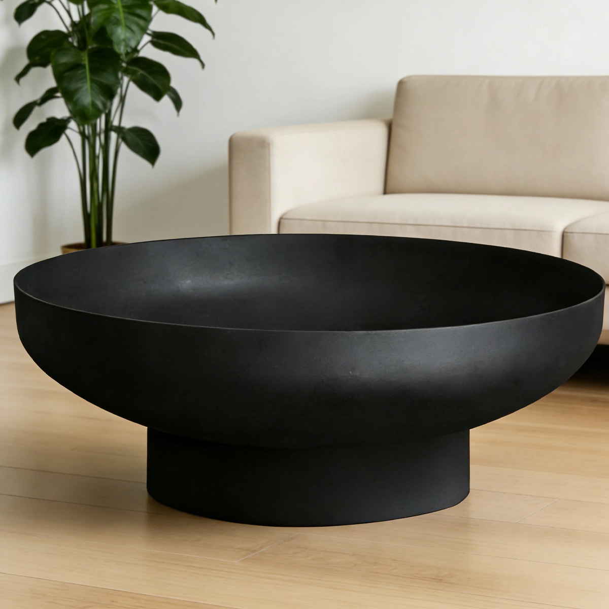 Modern Minimalist Bowl Fire Pit for Cozy Outdoor Gatherings HS-F004