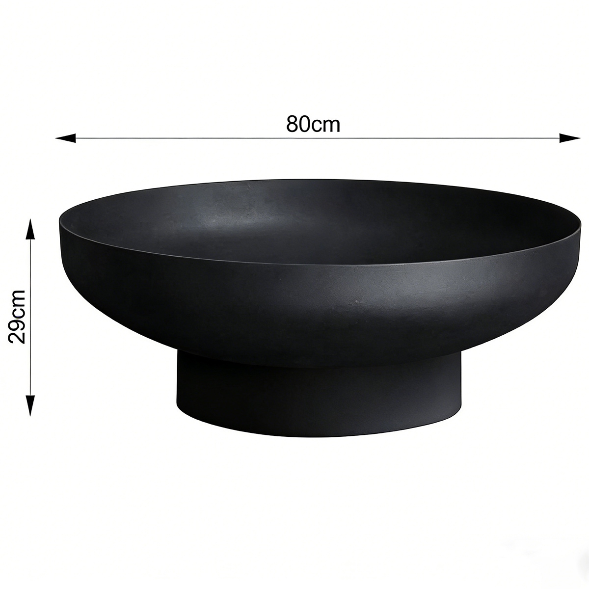 Modern Minimalist Bowl Fire Pit for Cozy Outdoor Gatherings HS-F004, Modern bowl fire pit, Minimalist outdoor heater, Steel fire pit HS-F004