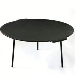 Minimalist 2-in-1 Cast Iron Fire Pit Table HS-F014: Style Meets Function - Product view