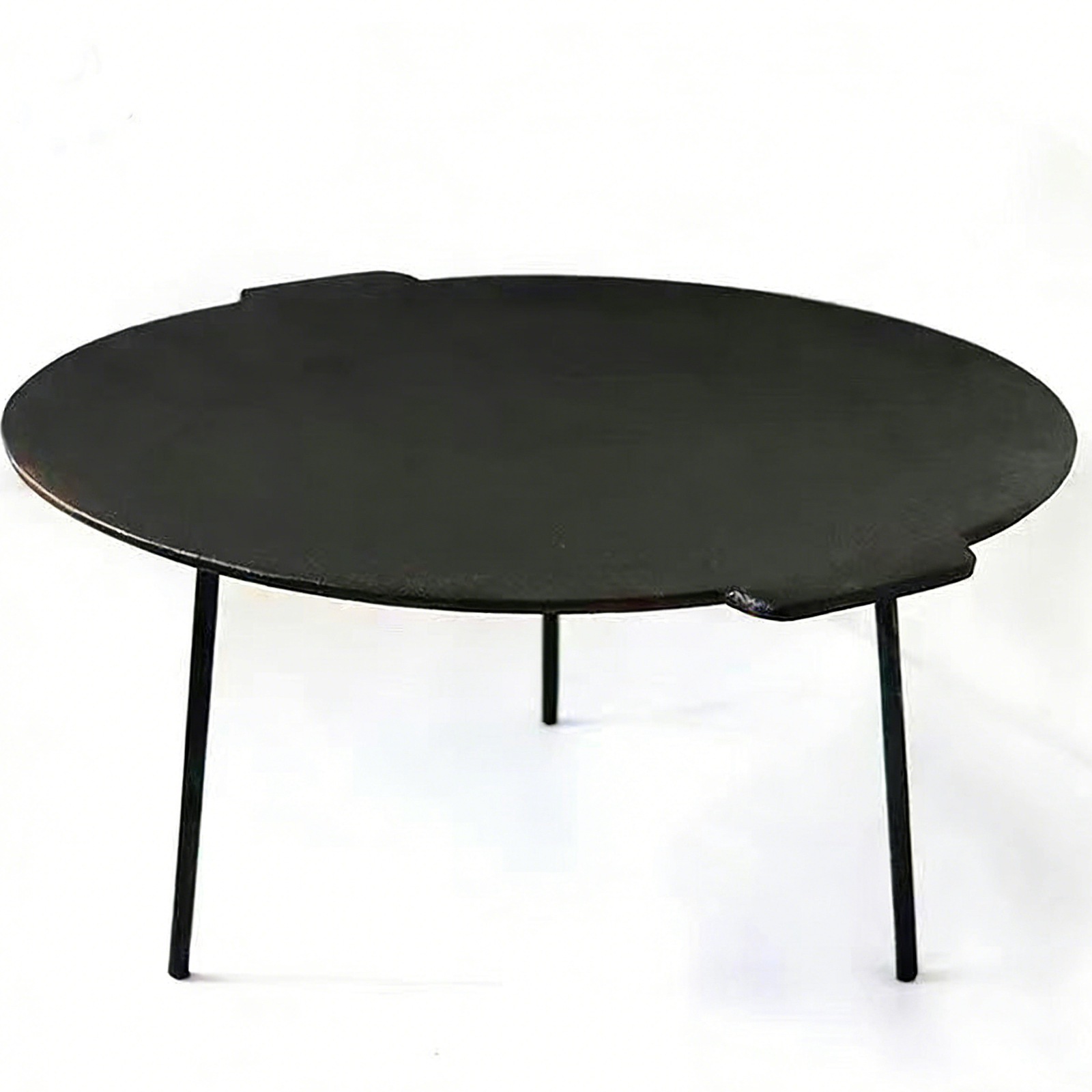 Minimalist 2-in-1 Cast Iron Fire Pit Table HS-F014: Style Meets Function