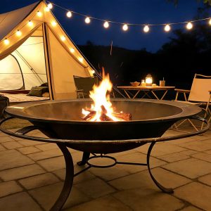 Modern Round Steel Fire Pit Bowl HS-F007