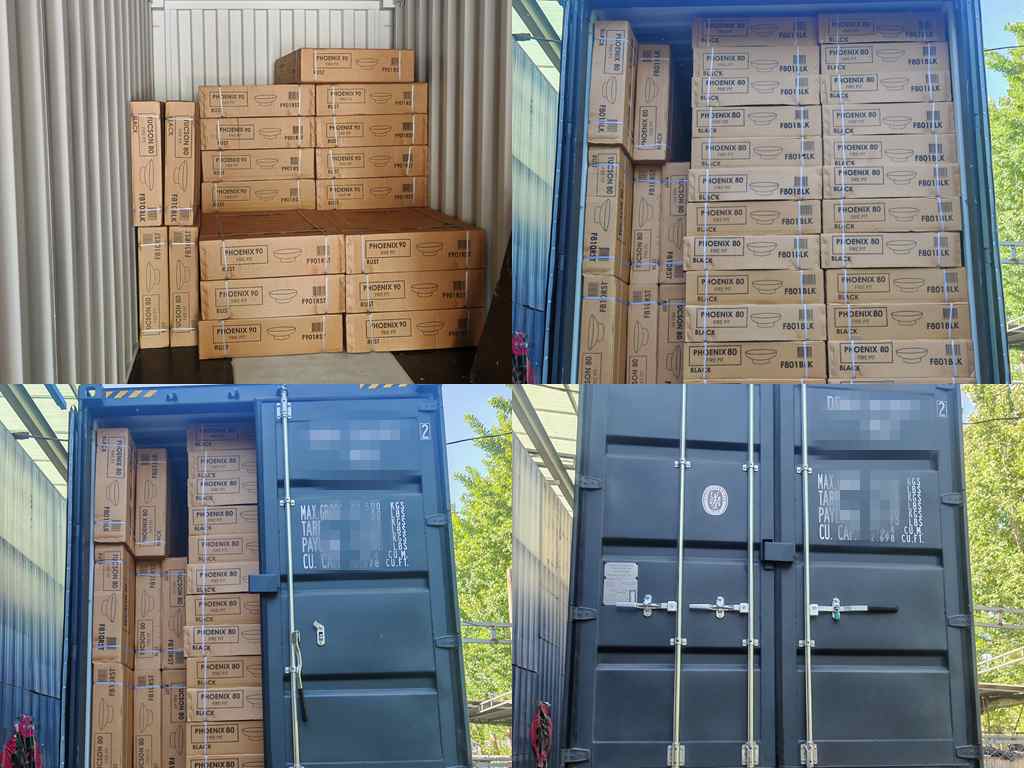 Cast Iron Planters In 1x40hq Container Shipped To Australia Today