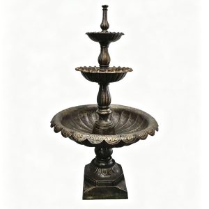 Classic Cast Iron Large Outdoor Water Fountain HS-W003 | Custom Garden Ornament - Product view