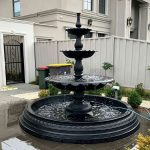 Classic Cast Iron Large Outdoor Water Fountain Hs W003 | Custom Garden Ornament