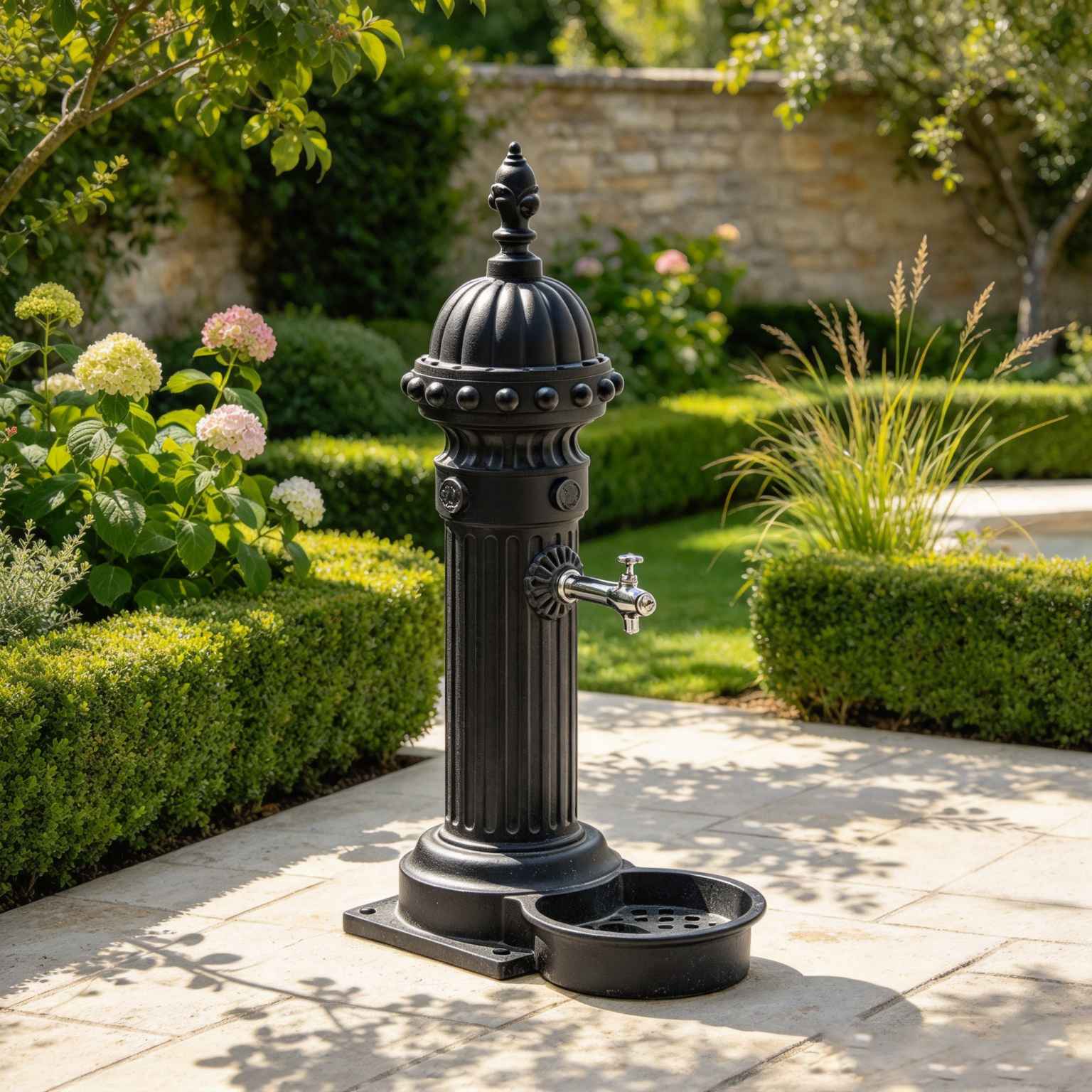 Garden Ductile Iron Outdoor Water Fountain HS-W005, Garden ductile iron outdoor water fountain